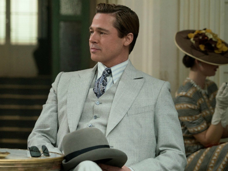 Брэд Питт встретил Новый год без жены и детей