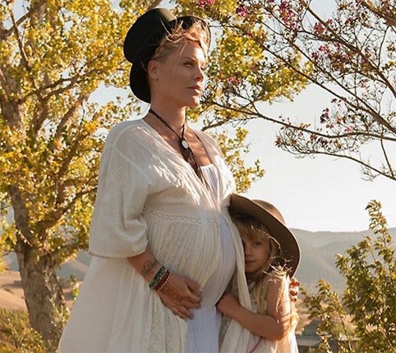 Пинк с дочкой Уиллоу