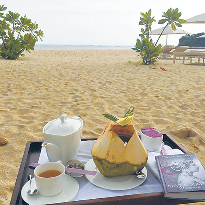 Анна Семенович отдыхает на Бали