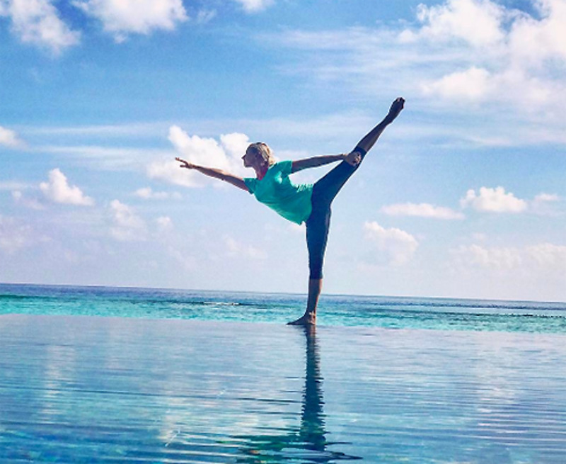 Фигуристка продемонстрировала отличную растяжку