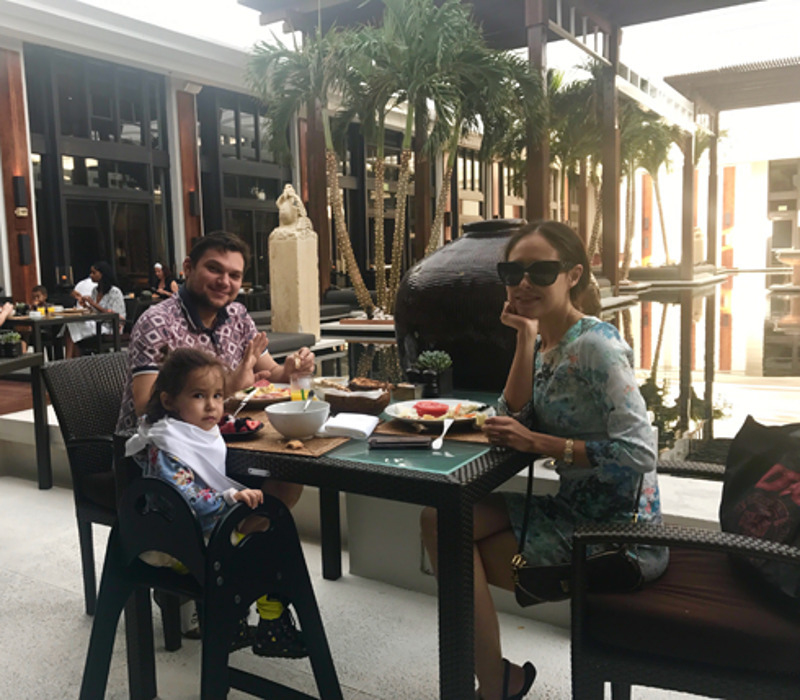 В прошлом году Илана Юрьева провела новогодние каникулы с семьей в Лос-Анджелесе