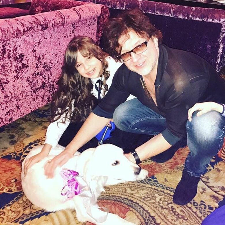 Рома Жуков широко отметил 12 лет дочери