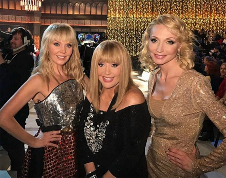 Валерия, Алла Пугачева и Кристина Орбакайте