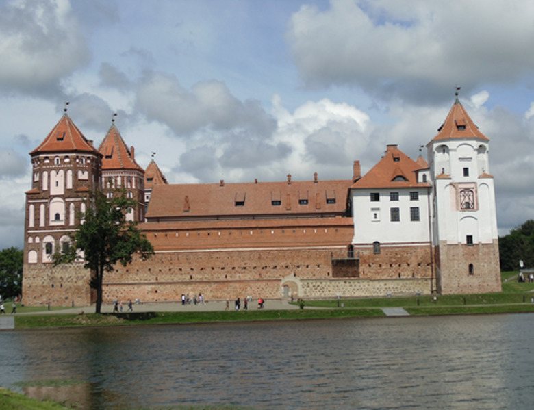 Мирский замок в Белоруссии