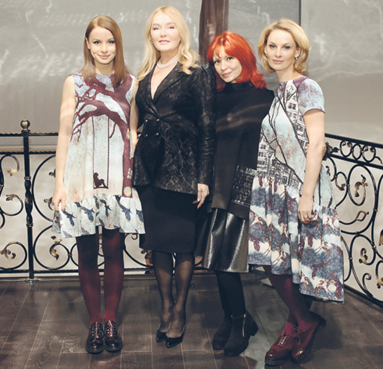 Ирина Лачина, Лариса Вербицкая, Наталья Душегрея и Юлия Ромашина