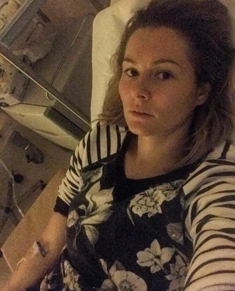 Актриса в больнице