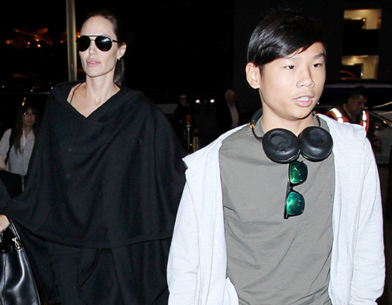 Анджелина Джоли и Пакс