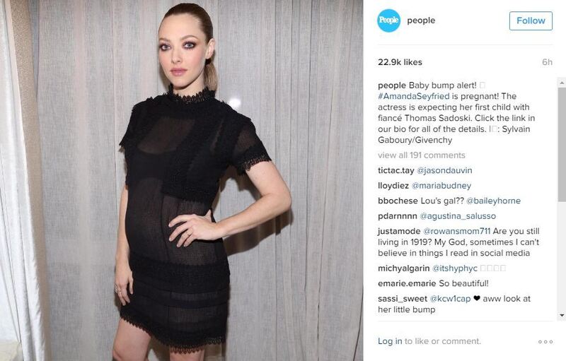 Актриса показала беременный живот