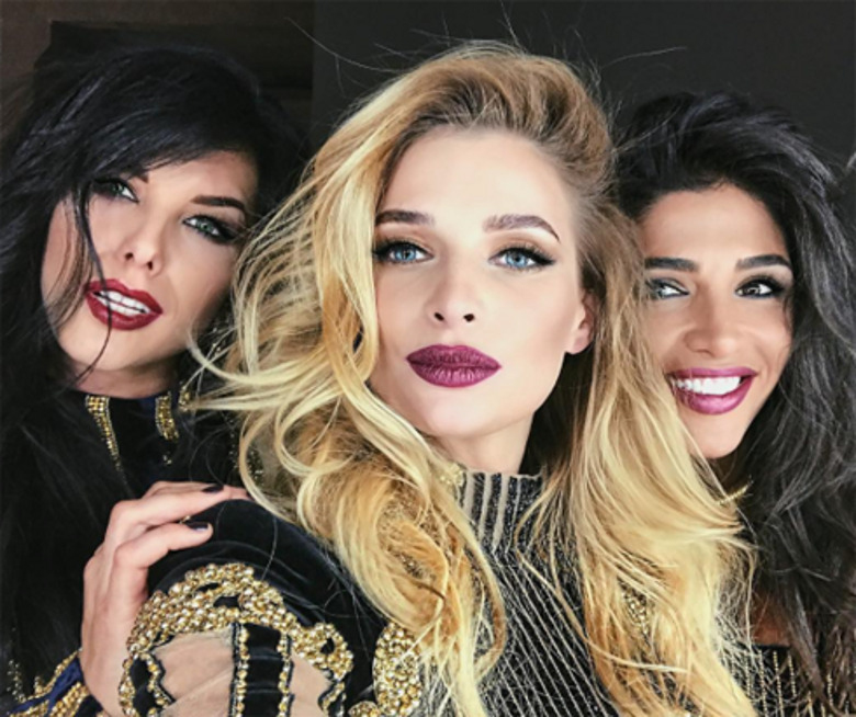 Ольга Романовская, Татьяна Котова и Санта Димопулос