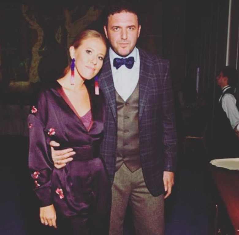 Ксения Собчак с мужем Максимом Виторганом