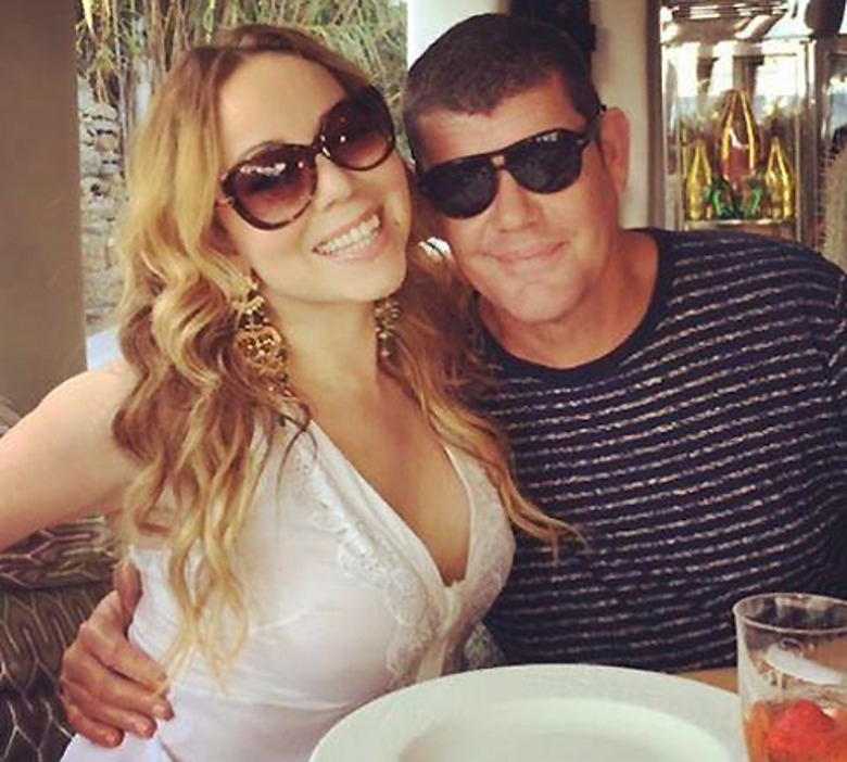 Мэрайя Кэри и Джеймс Пэкер