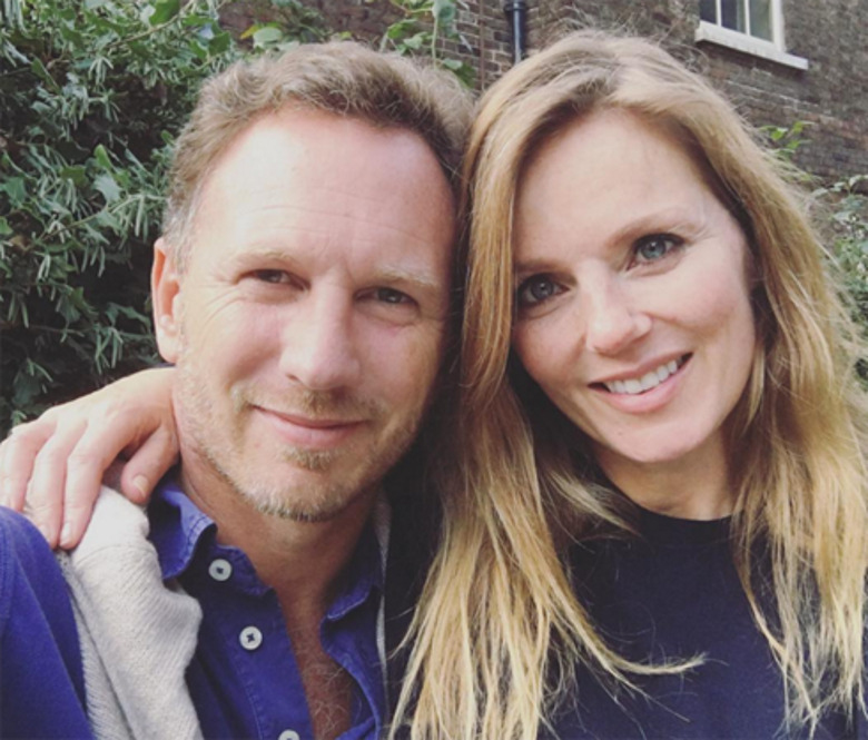 Джерри Холлиуэлл стала женой Кристиана Хорнера в сорок два года