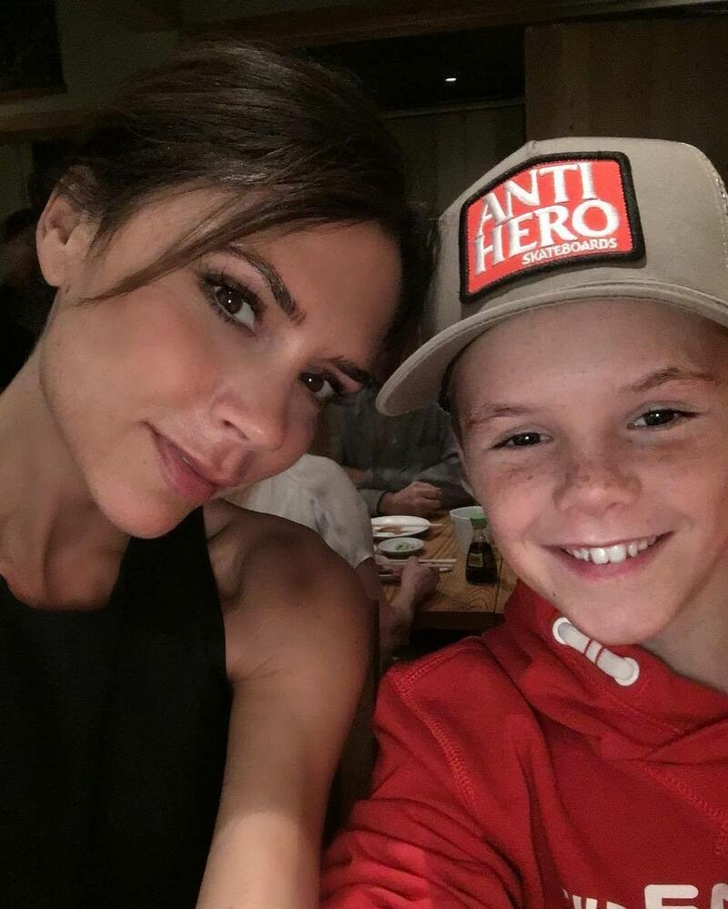 Виктория с сыном Крузом