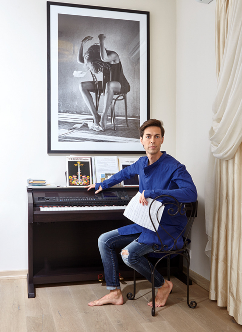 Фото подруги Сати Спиваковой стало для Марка источником вдохновения