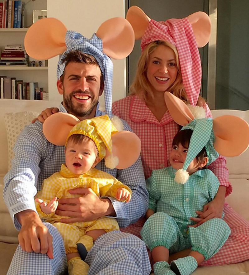 Шакира и Жерар Пике вместе уже шесть лет. Пара воспитывает двух сыновей