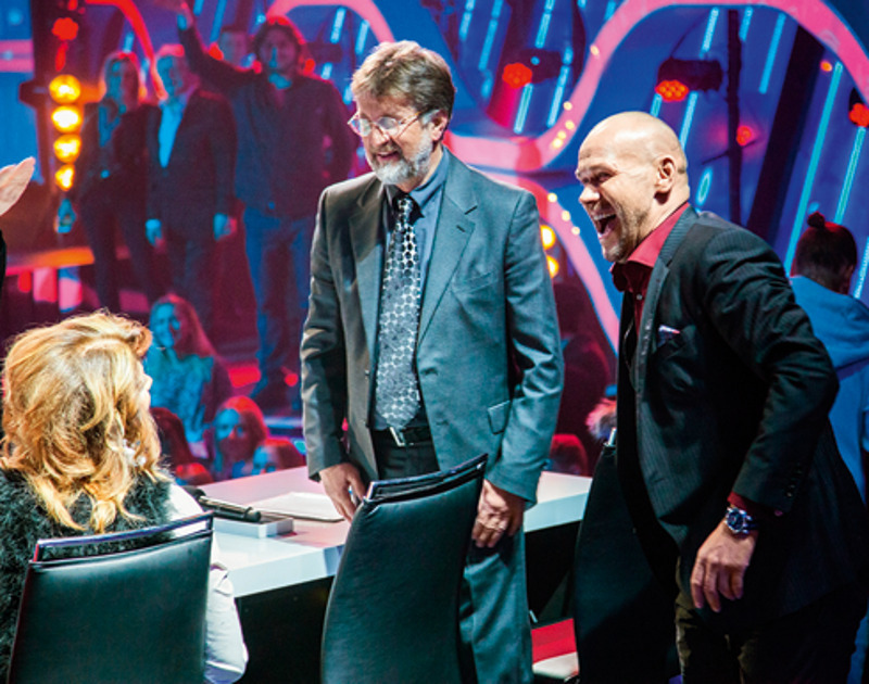 Ярмольника знают и как телеведущего. Уже несколько лет он член жюри популярного шоу «Точь-в -точь»