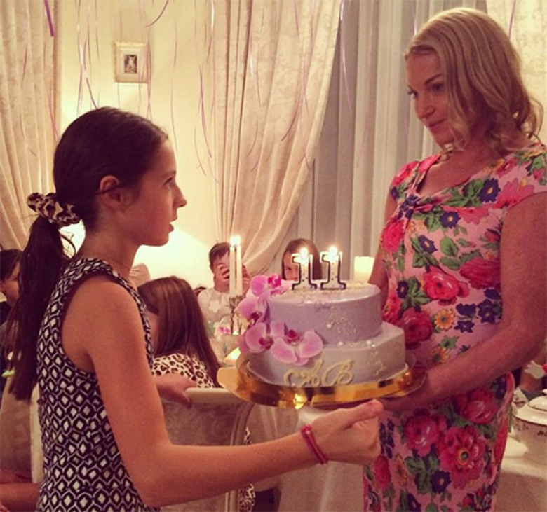 Анастасия Волочкова с дочерью Ариадной