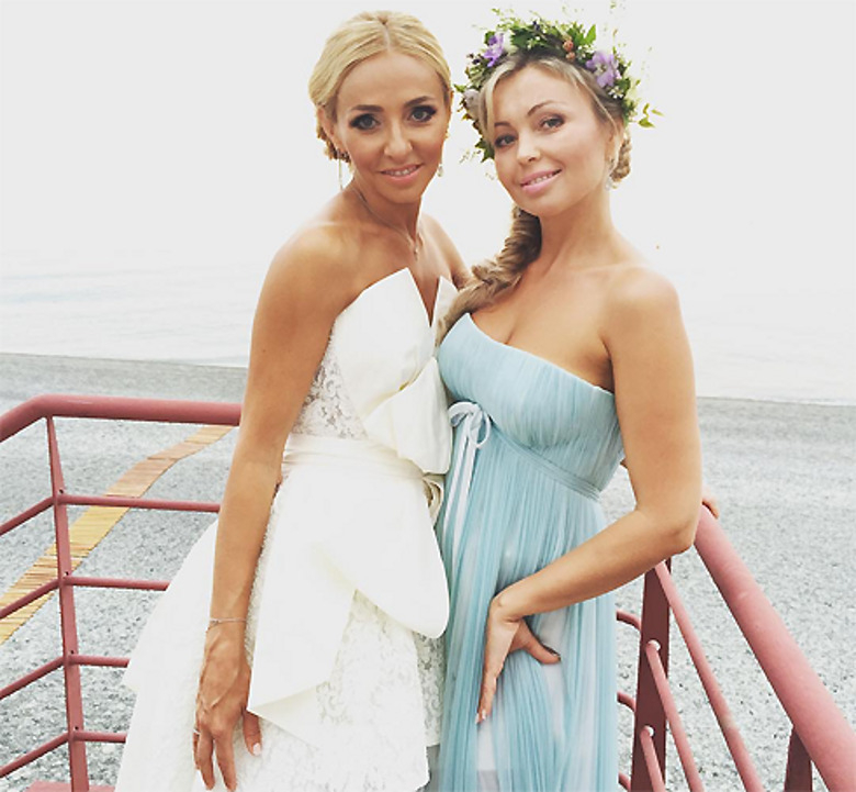 Татьяна Навка с сестрой Натальей