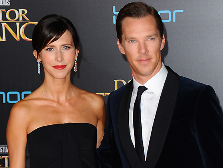 Бенедикт Камбербэтч и Софи Хантер