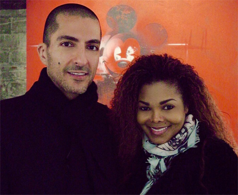 Джанет Джексон с мужем Уиссамом Аль Мана