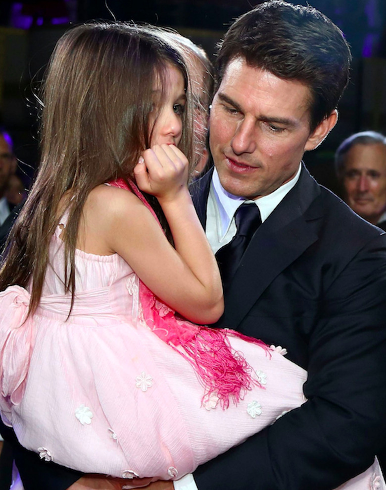 Том Круз с дочкой Сури