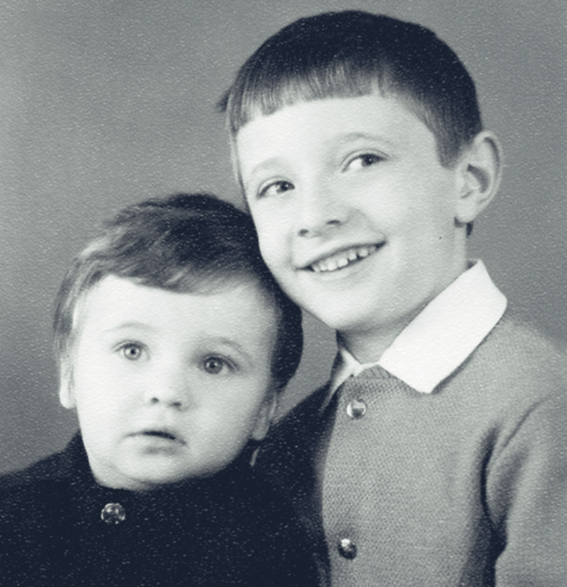 Дим Притула с братом