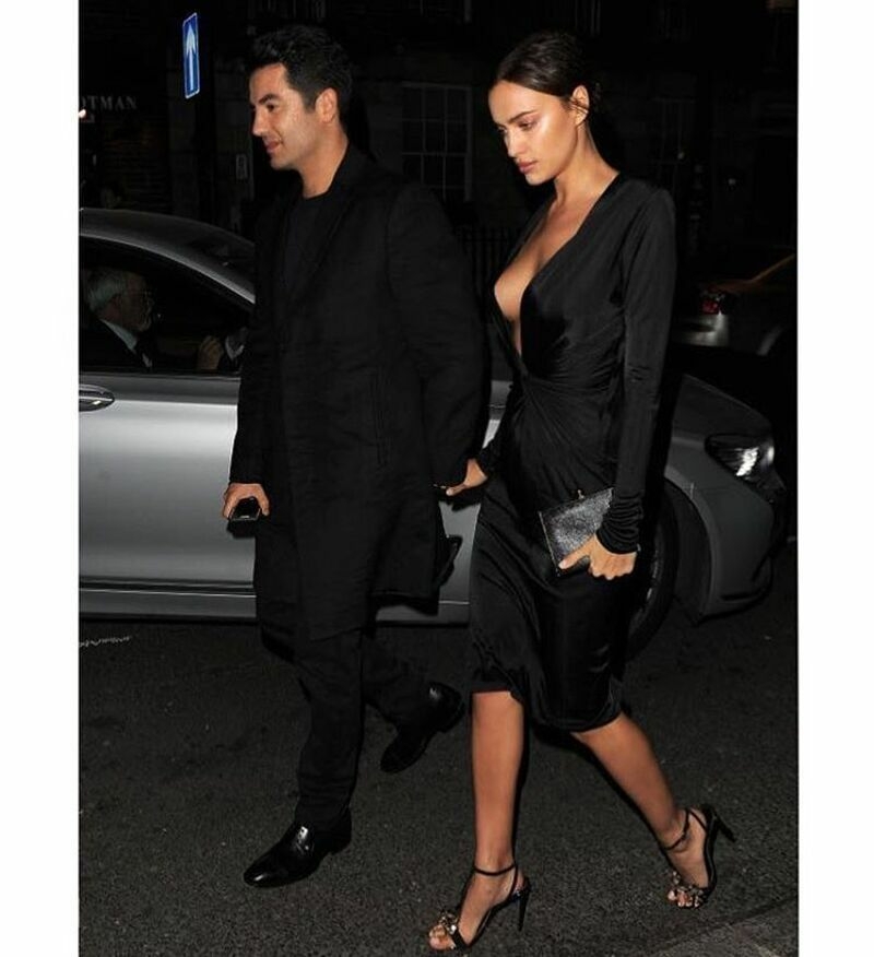 Чуть позже модель показала, что пока не ждет ребенка