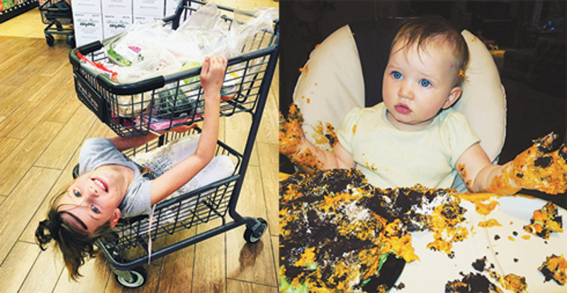 Дочери актрисы любят пошалить