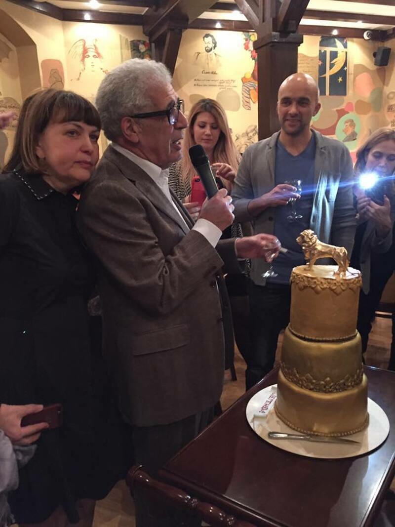 Шикарный юбилей Льву Новоженову помогла организовать любимая жена Марина