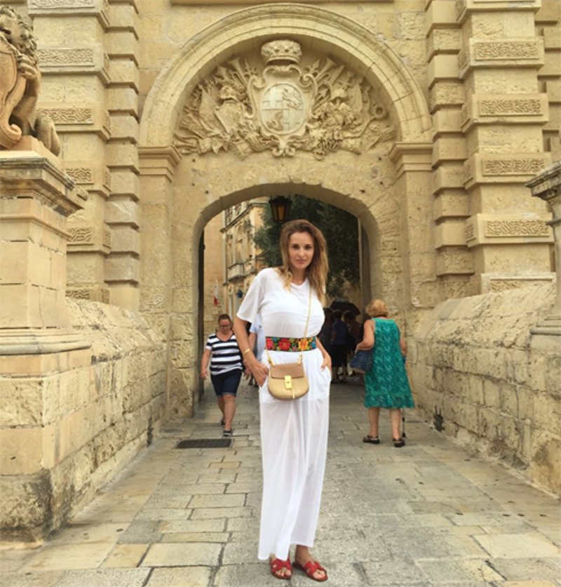 Звезда "Полицейского с Рублевки" посетила огромное количество достопримечательностей