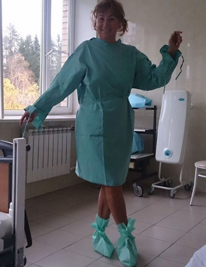 Лариса рада, что сложная операция позади