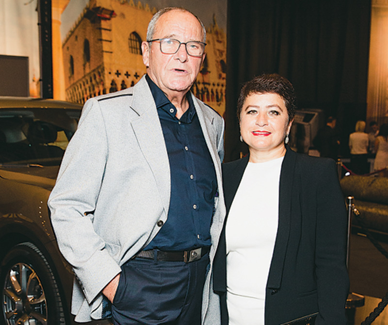 Эммануил Виторган с супругой