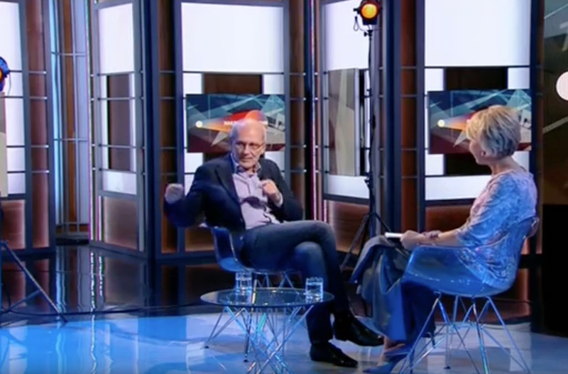 Телеведущий в гостях у Юлии Меньшовой