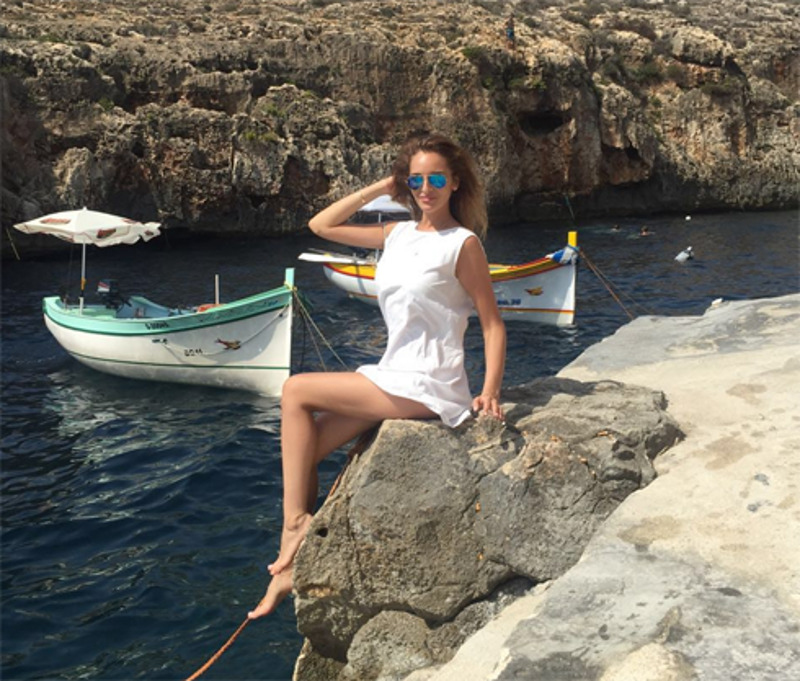 Софью потрясли виды острова