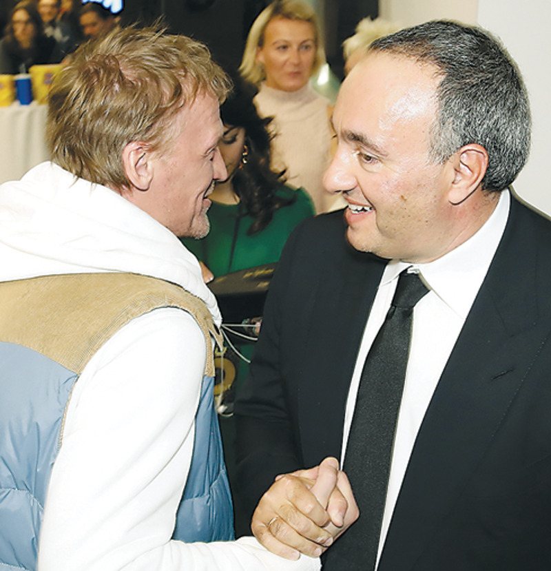 Алексей Серебряков и Александр Роднянский