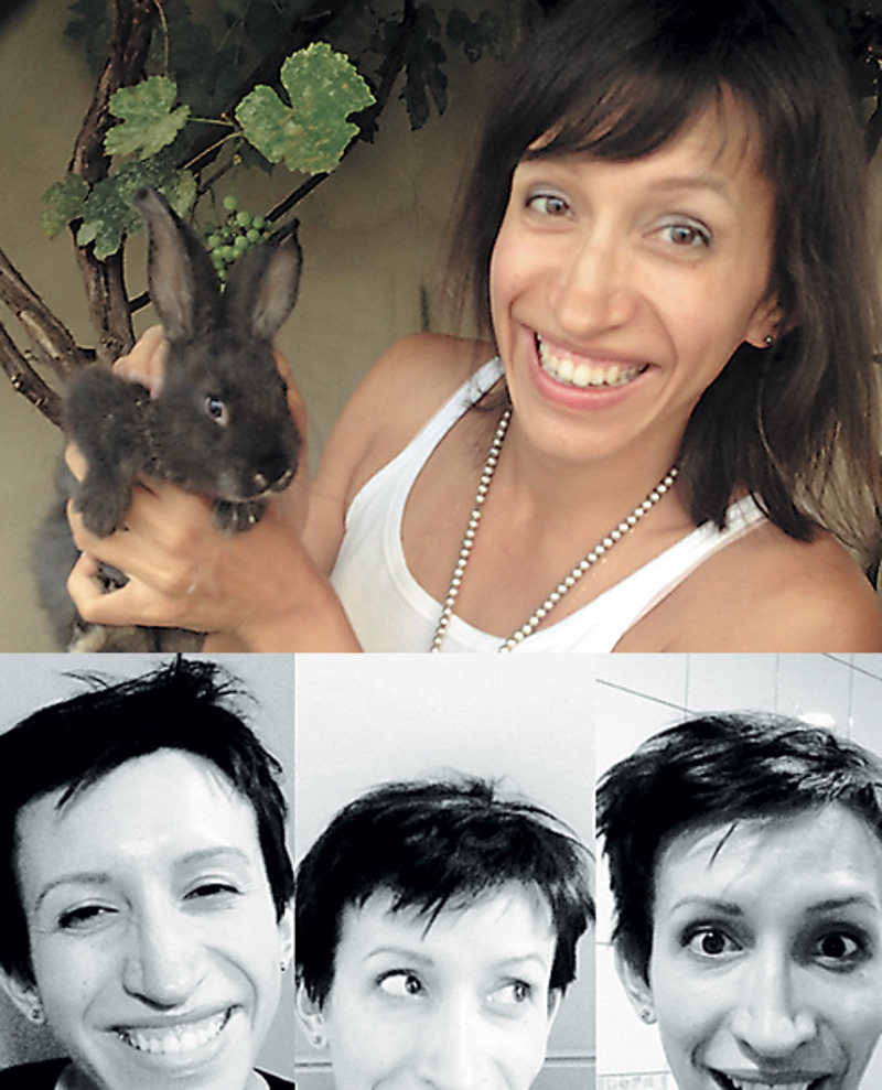 Новая стрижка Елены Борщевой