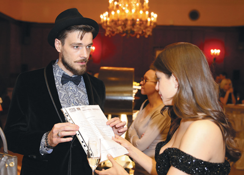 Максим Матвеев и Анна Чиповская