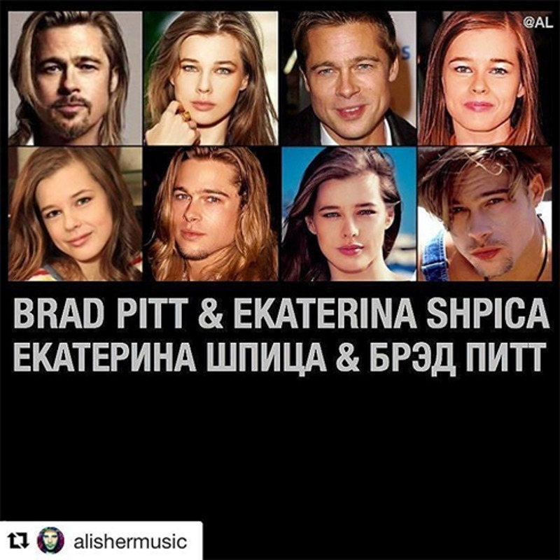 Катерина Шпица обрадовалась новости о разводе Анджелины и Брэда