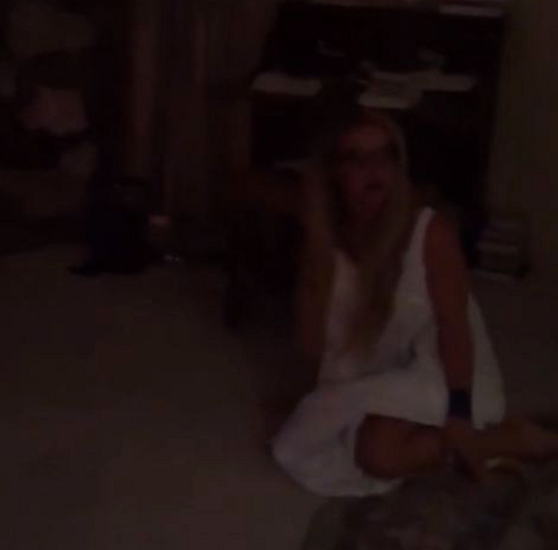 Бритни испугалась шутки своих детей