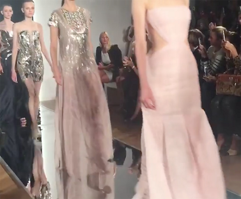 Marinayudashkina: «Показ Валентина Юдашкина в Париже»