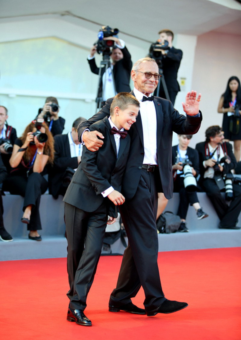 Андрей Кончаловский с сыном