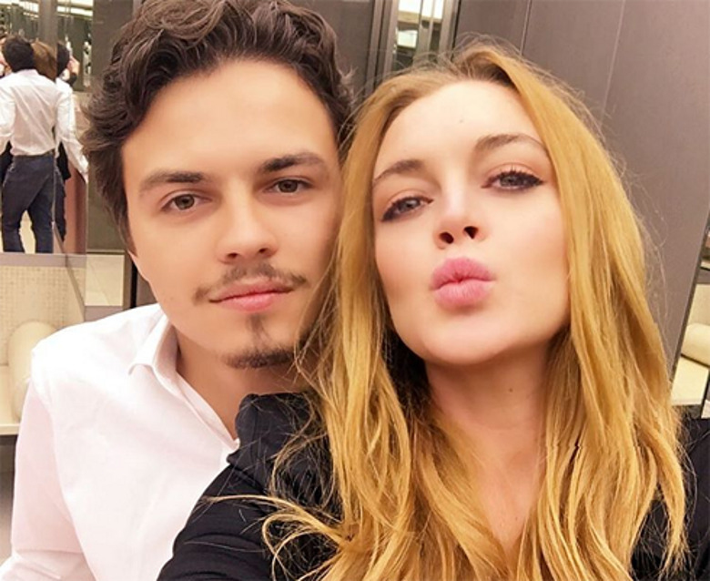 Линдсей Лохан и Егор Тарабасов