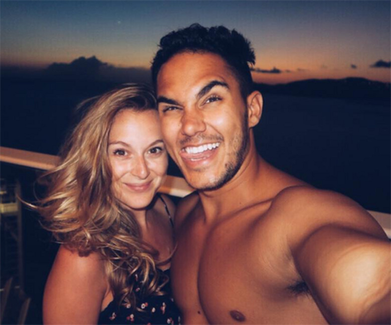 Алекса Вега и ее муж Карлос Пена-младший