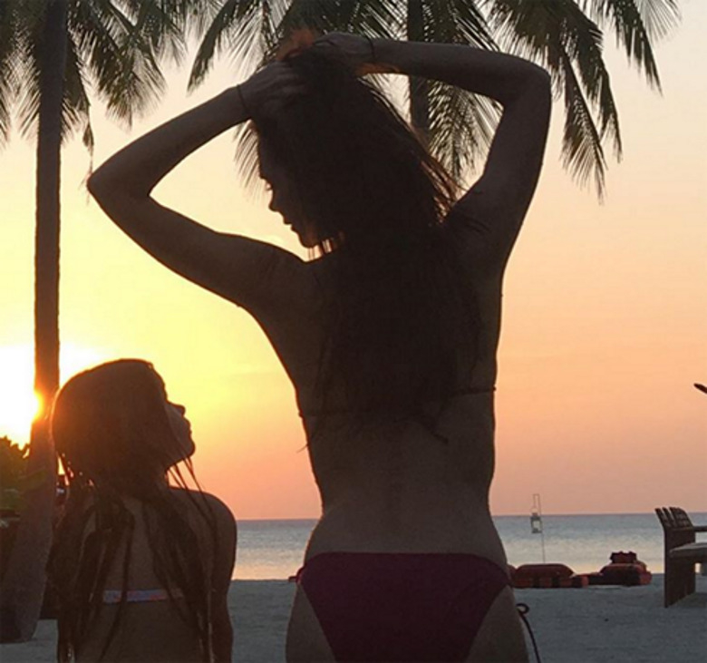 Виктория Бекхэм с дочерью Харпер