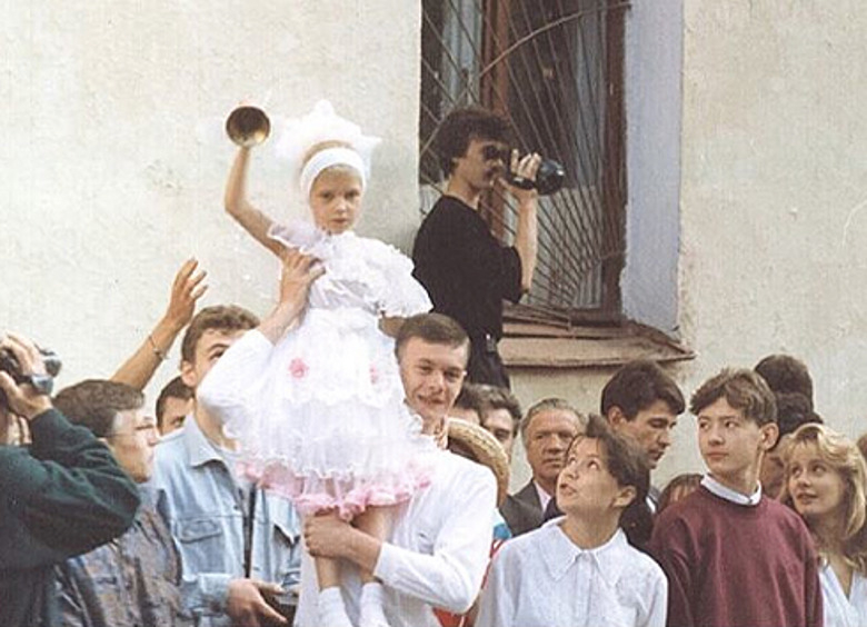 Кристина Асмус в детстве