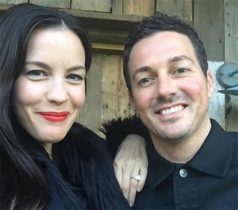 Лив Тайлер и Дэйв Гарднер