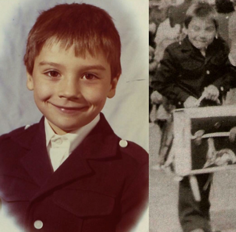 Сергей Лазарев в школе