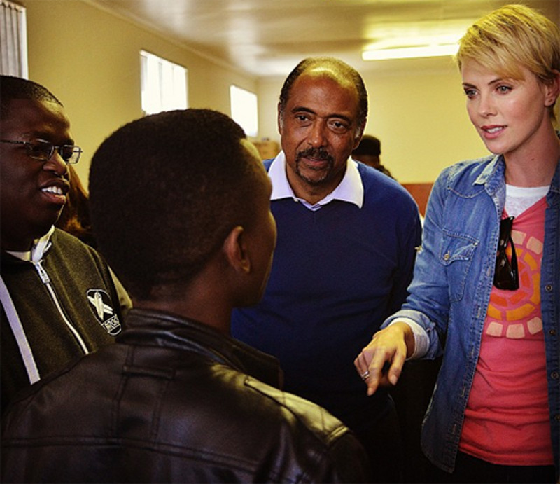 Так выглядела Шарлиз Терон около трех лет назад