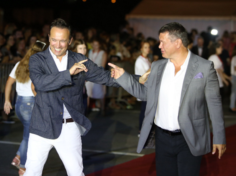 Венсан Перес и Олег Тактаров