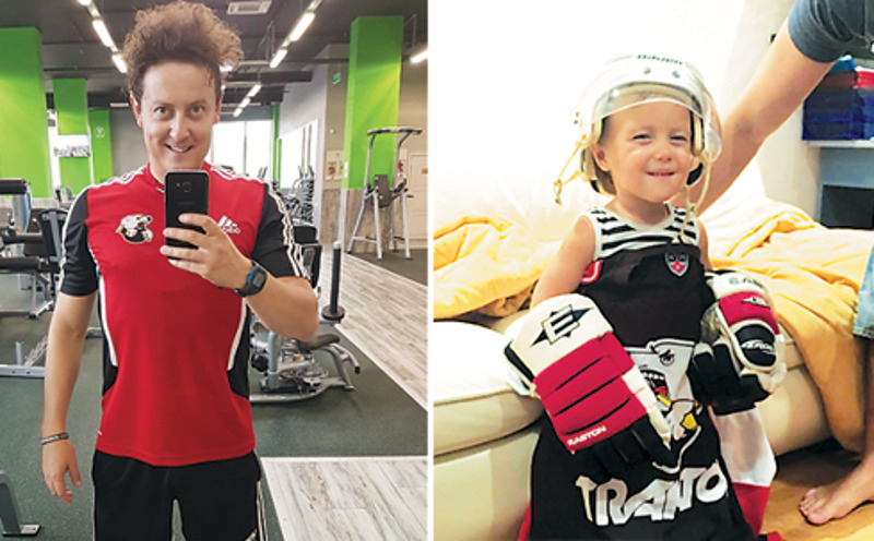 Стас Ярушин и его сын